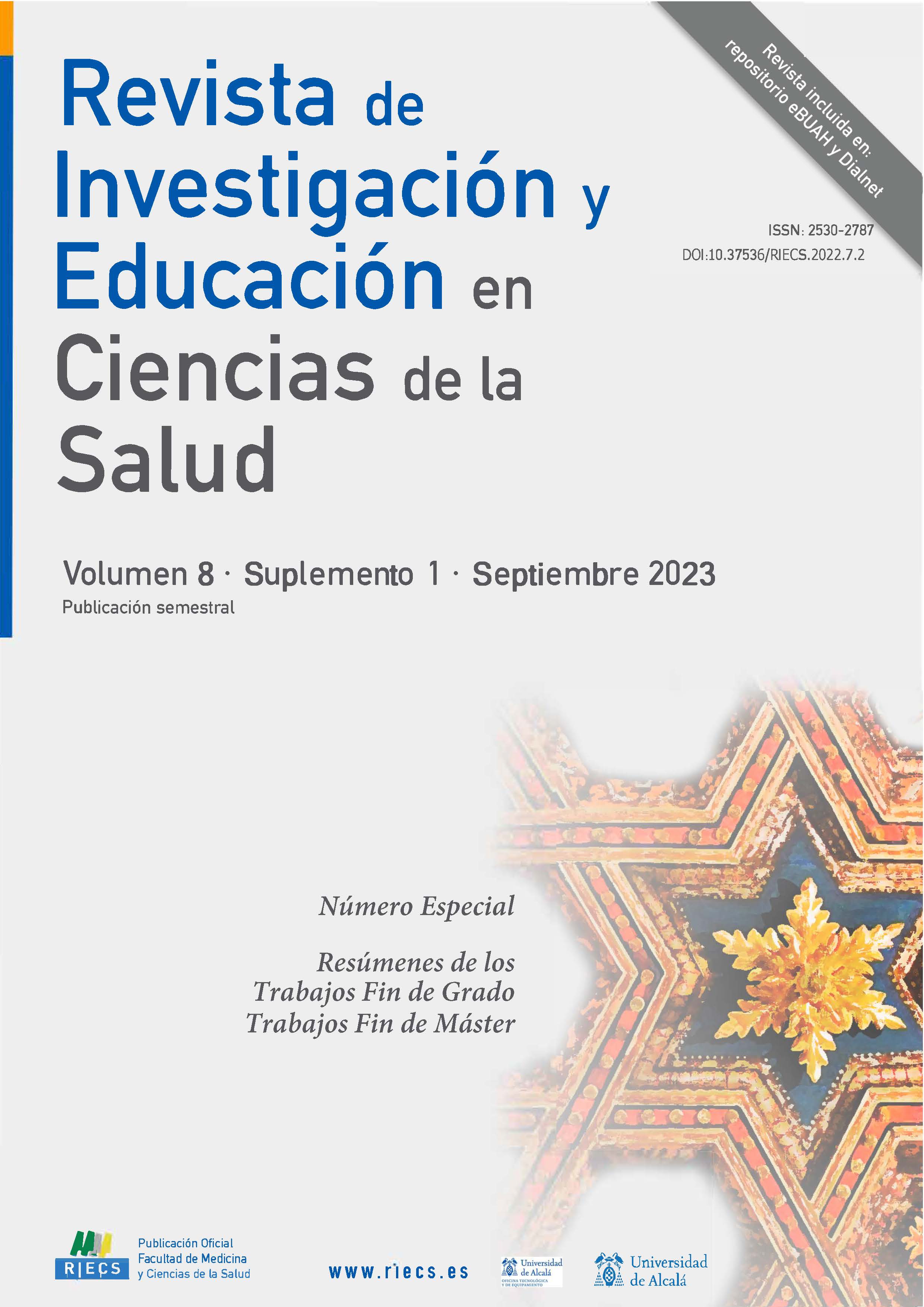 					Ver Vol. 8 Núm. S1 (2023): Trabajos de Fin de Grado y Trabajos Fin de Máster 2023
				